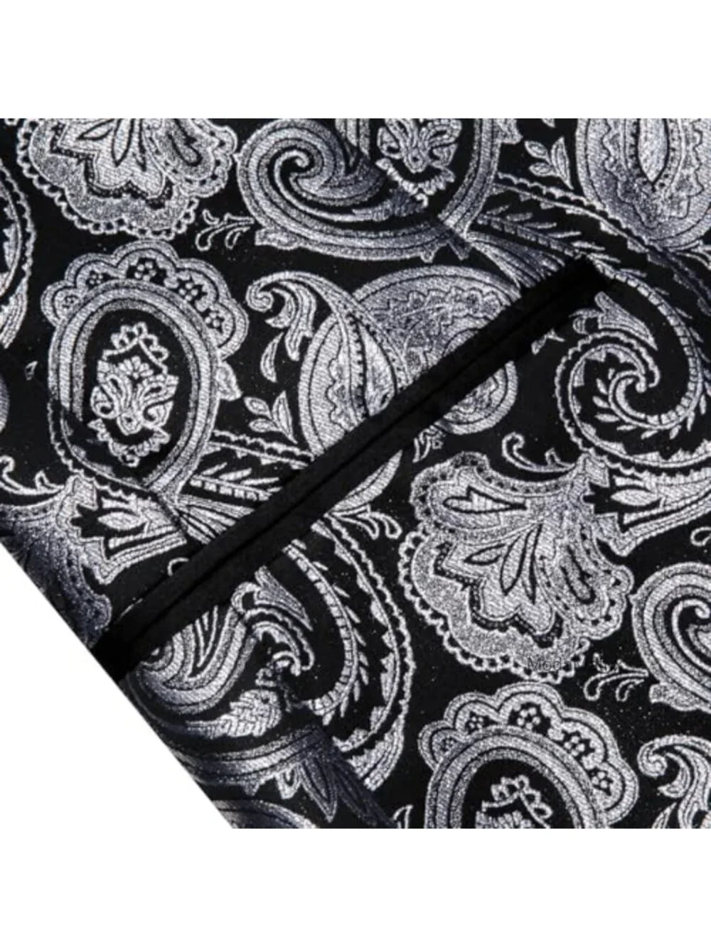 Men's Silk Paisley Blazer Shawl Lapel Sport Coat